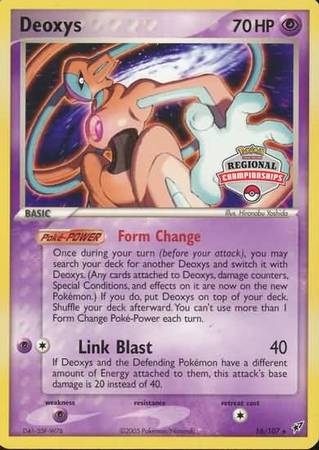 Deoxys (16/107) (Championship Promo) [EX: Deoxys] | Good Games Adelaide SA