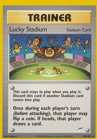 Lucky Stadium (100/105) [Neo Destiny Unlimited] | Good Games Adelaide SA