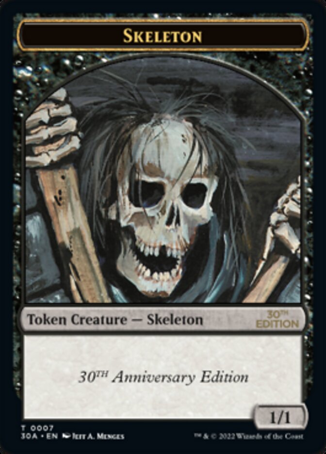 Skeleton Token [30th Anniversary Tokens] | Good Games Adelaide SA