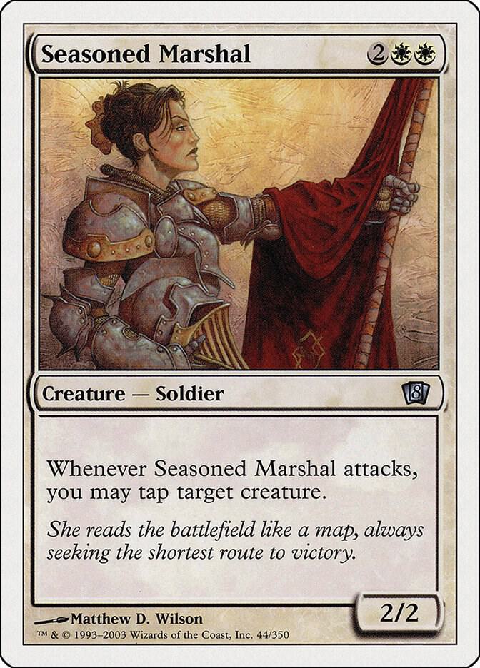 Seasoned Marshal 44 (8th Edition)  - Foil | Good Games Adelaide SA