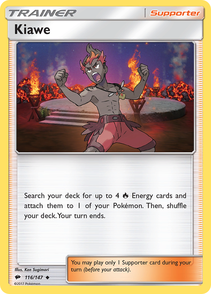 Kiawe (116/147) [Sun & Moon: Burning Shadows] | Good Games Adelaide SA