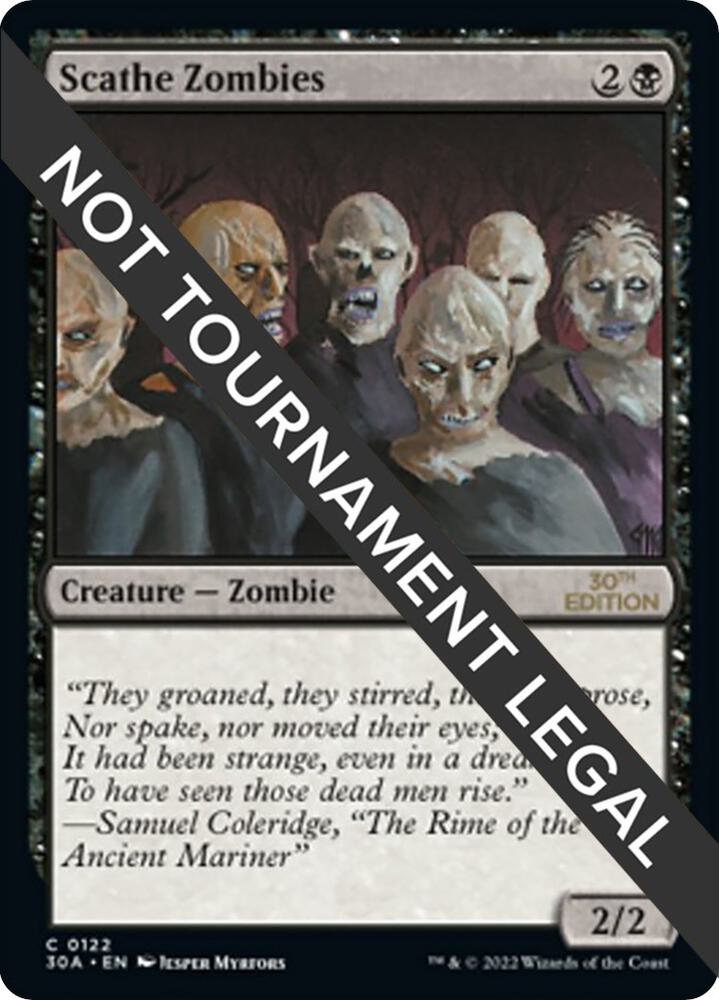 Scathe Zombies 122 (30th Anniversary Edition)  | Good Games Adelaide SA