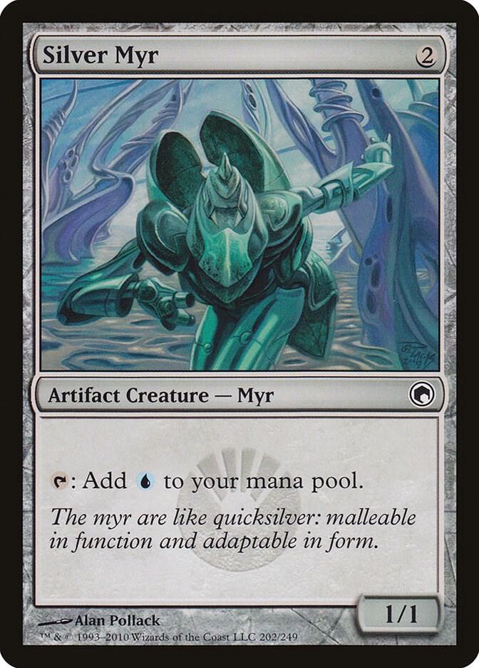 Silver Myr 202 (Scars of Mirrodin)  - Foil | Good Games Adelaide SA
