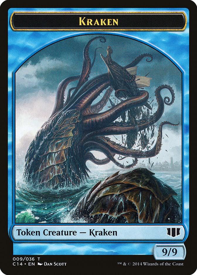 Kraken Zombie 011 Double Sided Token 9 // 11 (Commander 2014)  | Good Games Adelaide SA