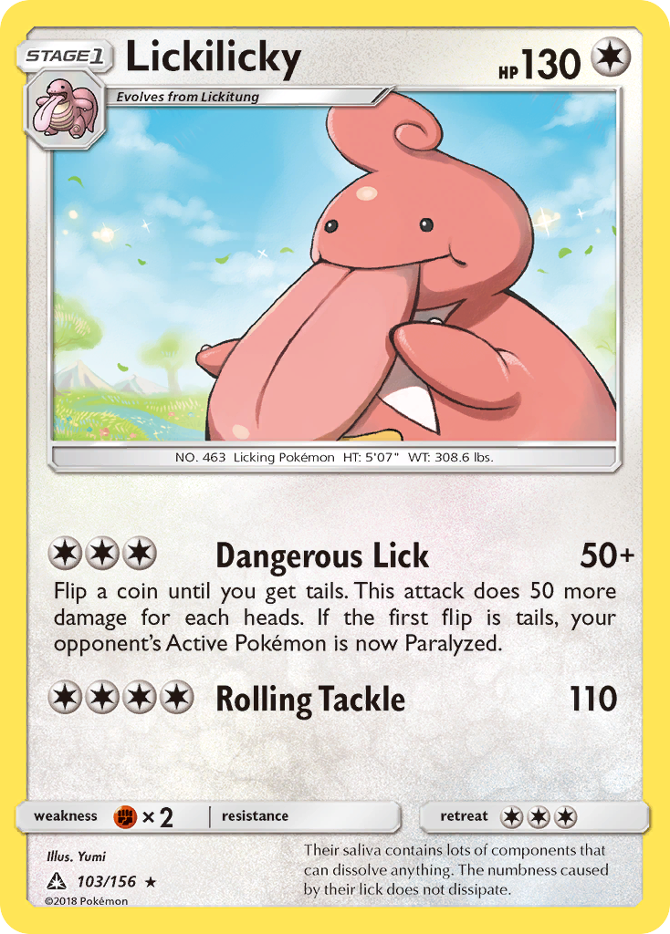 Lickilicky (103/156) [Sun & Moon: Ultra Prism] | Good Games Adelaide SA