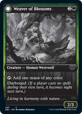 Weaver of Blossoms 493 (Innistrad: Double Feature)  | Good Games Adelaide SA