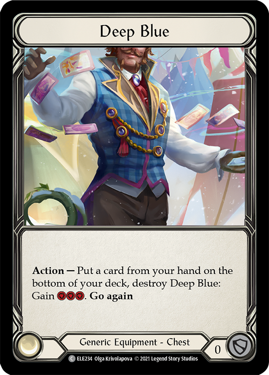 Deep Blue [ELE234] (Tales of Aria)  1st Edition Normal | Good Games Adelaide SA