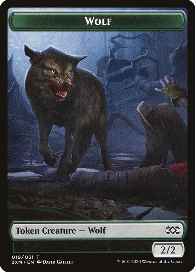 Wolf Token [Double Masters] | Good Games Adelaide SA