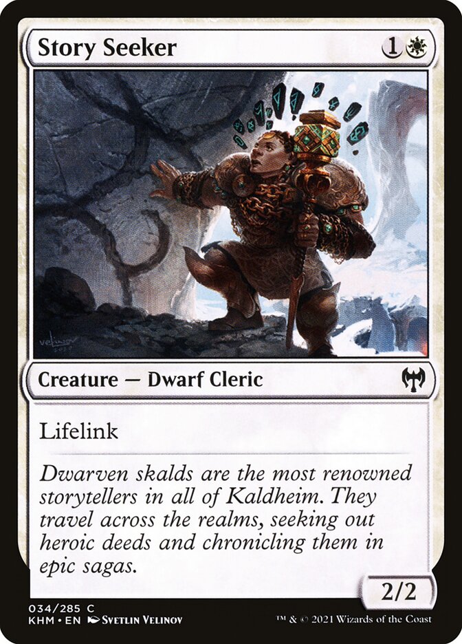 Story Seeker 34 (Kaldheim)  - Foil | Good Games Adelaide SA