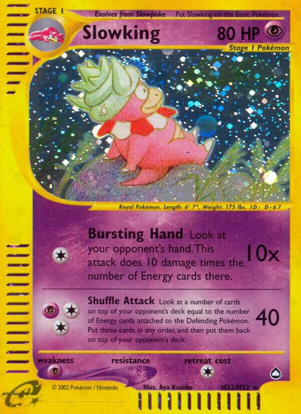 Slowking H22 H22/H32 (Aquapolis)  - Holofoil | Good Games Adelaide SA