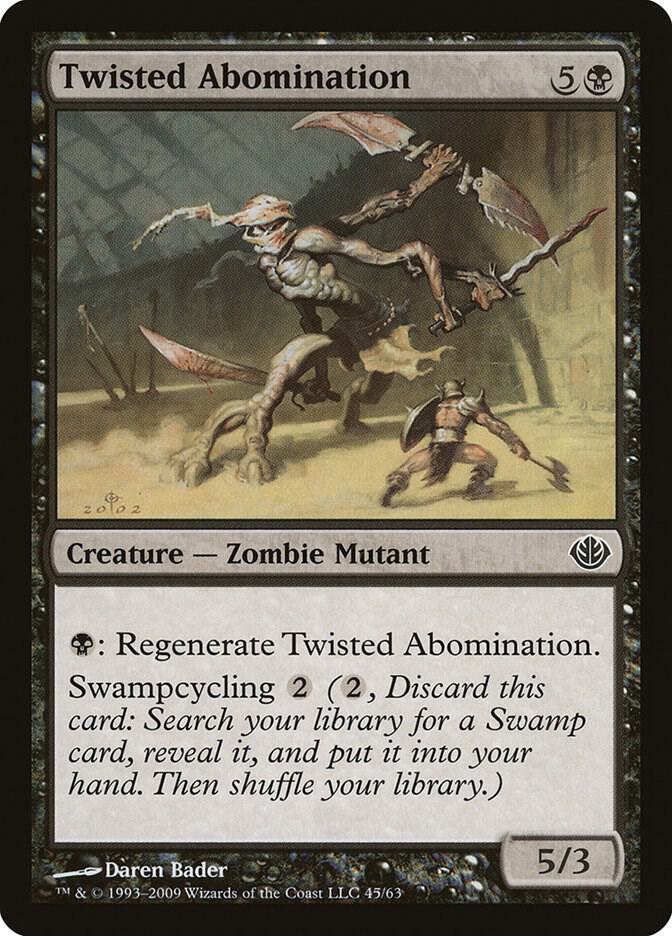 Twisted Abomination 45 (Duel Decks: Garruk vs. Liliana)  | Good Games Adelaide SA