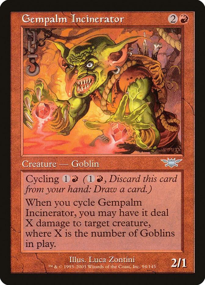 Gempalm Incinerator 94 (Legions)  - Foil | Good Games Adelaide SA