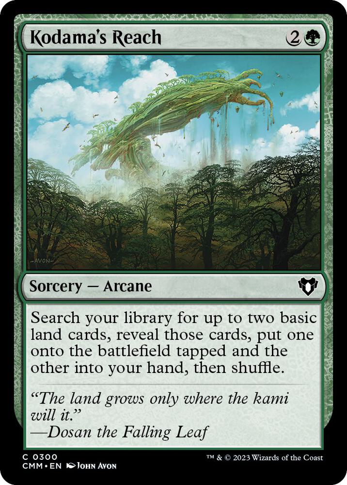 Kodama's Reach 300 (Commander Masters)  - Foil | Good Games Adelaide SA