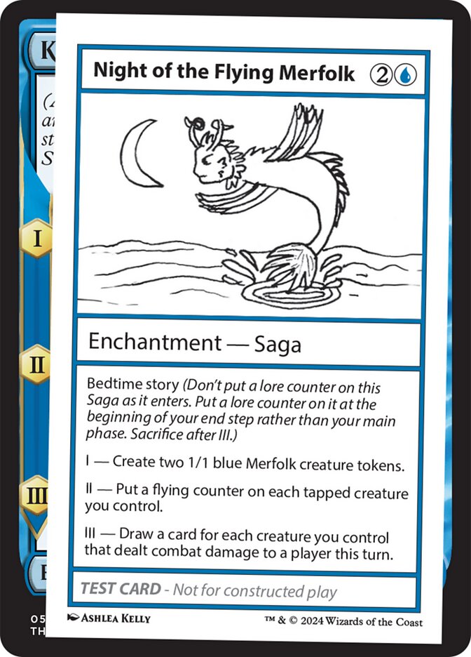 Night of the Flying Merfolk  (Mystery Booster 2 Playtest Cards)  | Good Games Adelaide SA