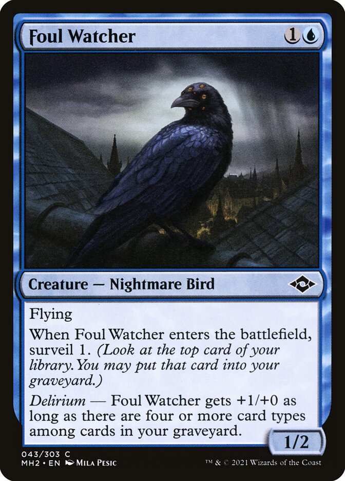 Foul Watcher 43 (Modern Horizons 2)  - Foil | Good Games Adelaide SA