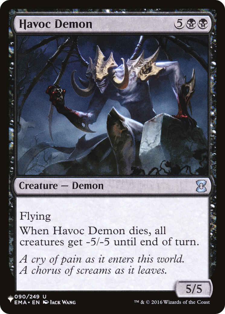 Havoc Demon [The List Reprints] | Good Games Adelaide SA