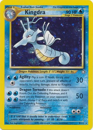 Kingdra (8/111) [Neo Genesis Unlimited] | Good Games Adelaide SA