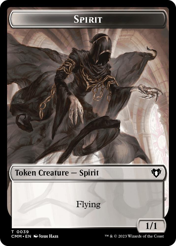 Spirit 0039 Elephant Double Sided Token 39 // 31 (Commander Masters)  - Foil | Good Games Adelaide SA
