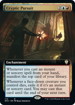 Cryptic Pursuit Extended Art 170 (Commander: Streets of New Capenna)  | Good Games Adelaide SA