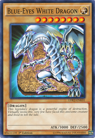 Blue-Eyes White Dragon (Version 4) [LDK2-ENK01] Common | Good Games Adelaide SA