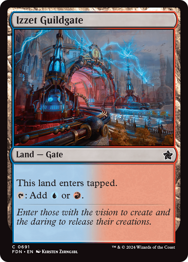 Izzet Guildgate [Foundations] | Good Games Adelaide SA