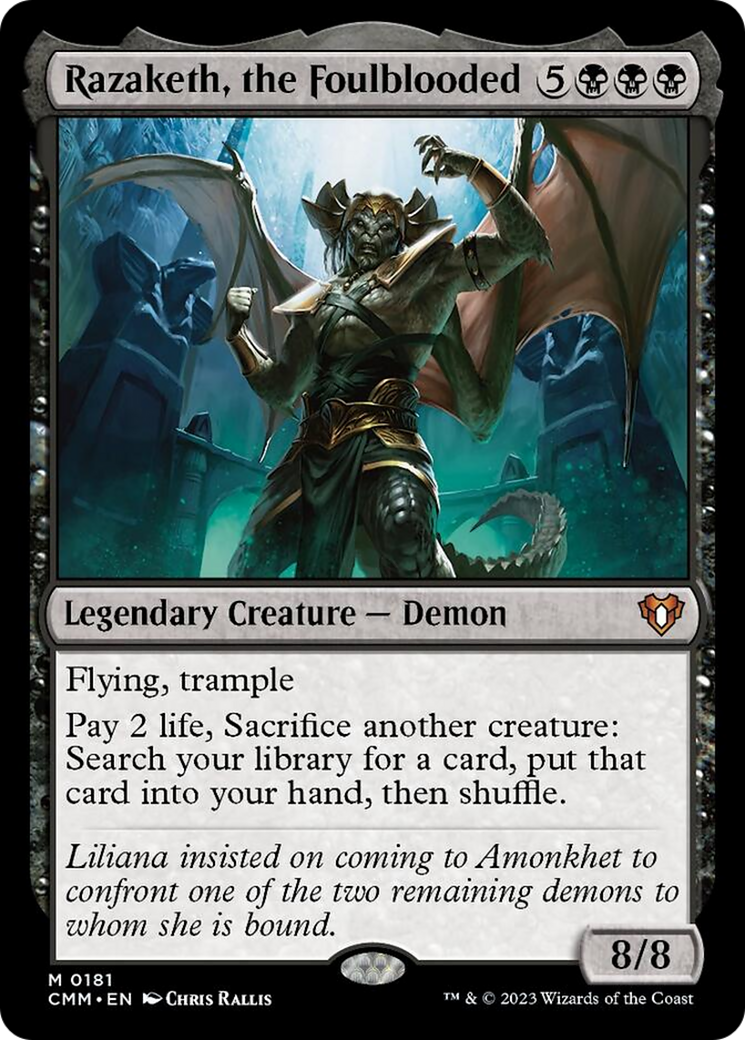 Razaketh, the Foulblooded [Commander Masters] | Good Games Adelaide SA