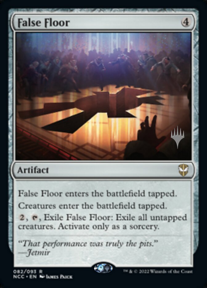False Floor (Promo Pack) [Streets of New Capenna Commander Promos] | Good Games Adelaide SA