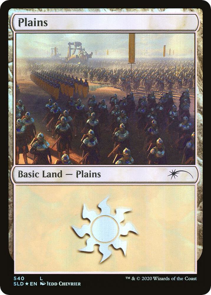 Plains 540 540 (Secret Lair Drop Series)  - Foil | Good Games Adelaide SA