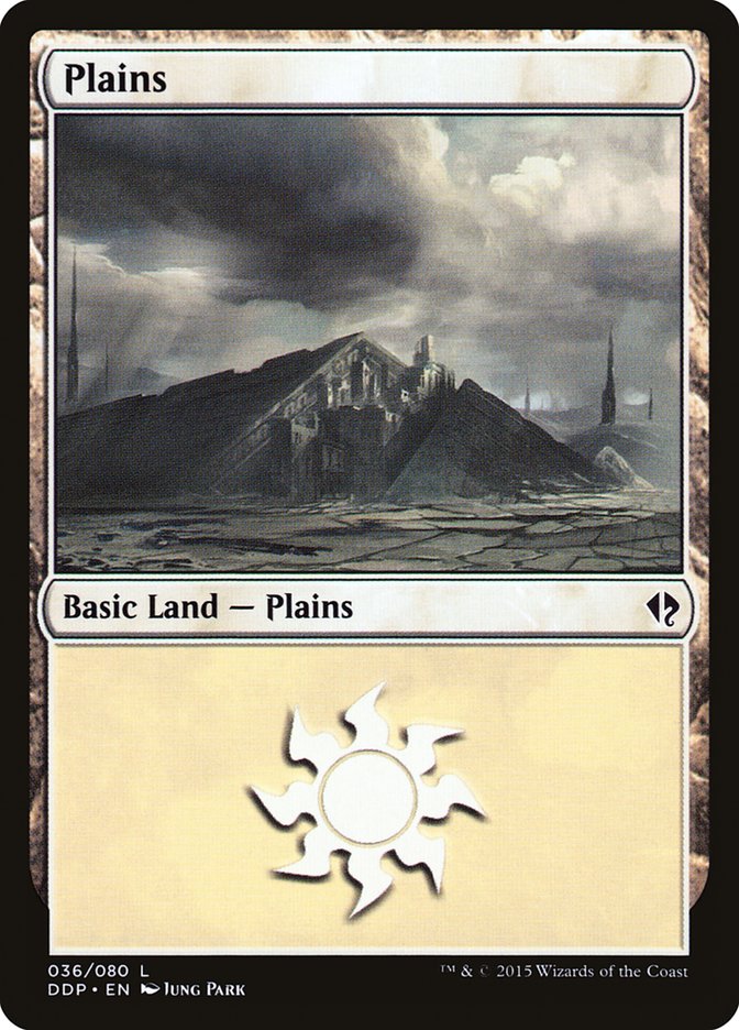 Plains (36) [Duel Decks: Zendikar vs. Eldrazi] | Good Games Adelaide SA