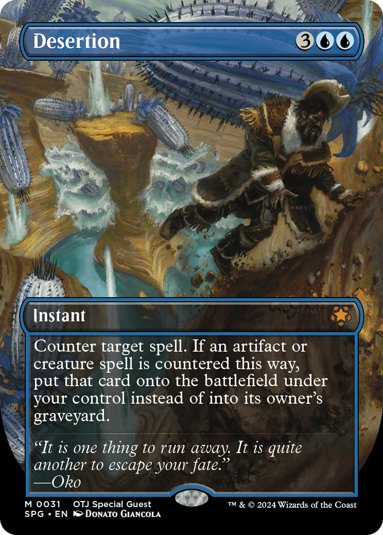 Desertion (Borderless) [Outlaws of Thunder Junction Special Guests] | Good Games Adelaide SA