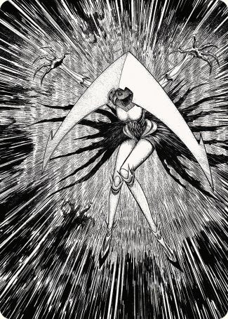 Elesh Norn, Mother of Machines 2 Art Card [Phyrexia: All Will Be One Art Series] | Good Games Adelaide SA