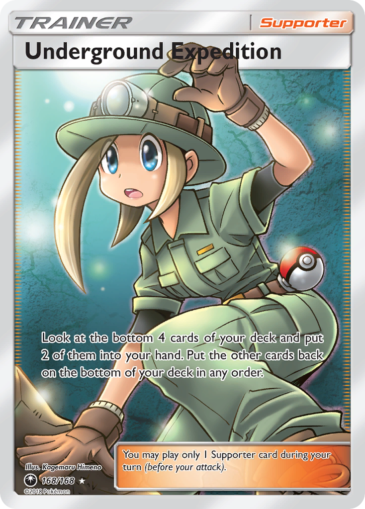 Underground Expedition (168/168) [Sun & Moon: Celestial Storm] | Good Games Adelaide SA