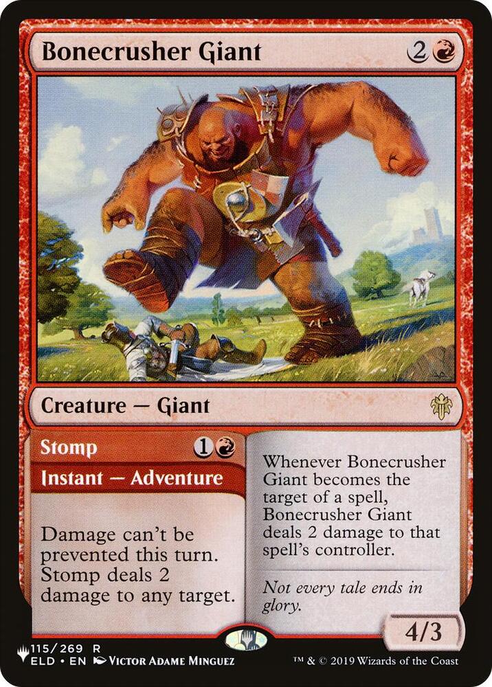 Bonecrusher Giant 115/269 (The List Reprints)  | Good Games Adelaide SA