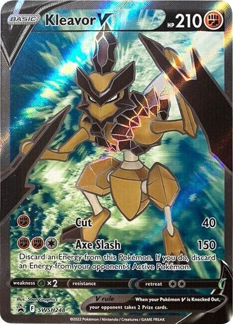 Kleavor V Full Art SWSH248 (SWSH: Sword & Shield Promo Cards)  - Holofoil | Good Games Adelaide SA