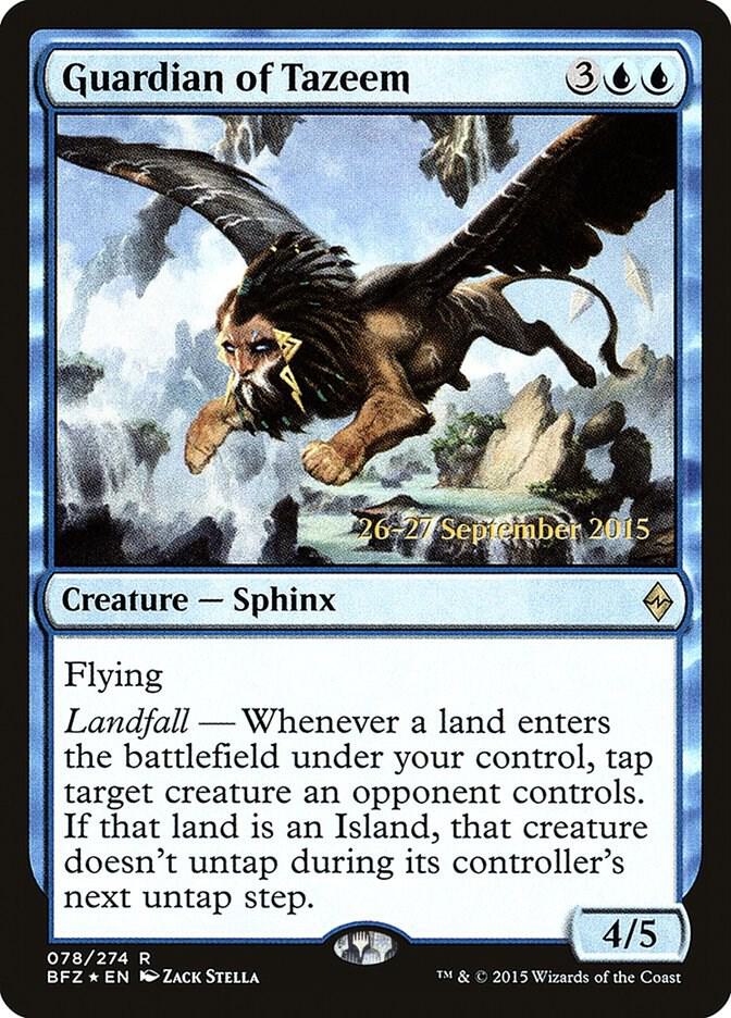 Guardian of Tazeem 78 (Prerelease Cards)  - Foil | Good Games Adelaide SA