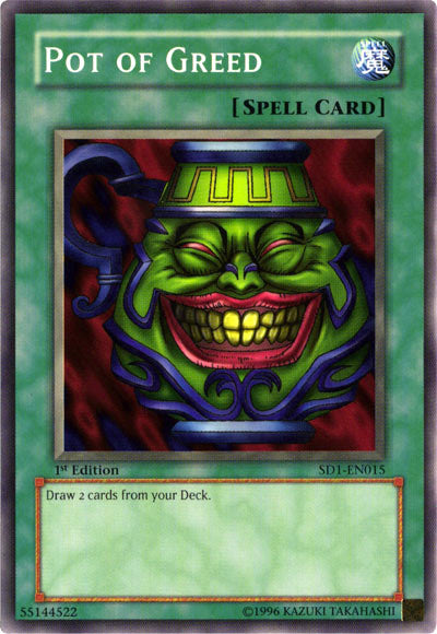 Pot of Greed [SD1-EN015] Common | Good Games Adelaide SA