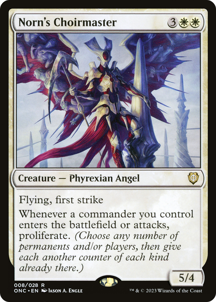 Norn's Choirmaster [Phyrexia: All Will Be One Commander] | Good Games Adelaide SA