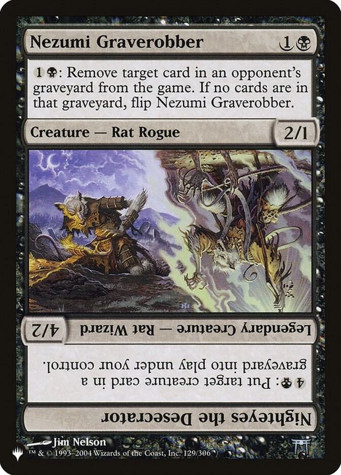 Nezumi Graverobber Nighteyes the Desecrator 129/306 (The List Reprints)  | Good Games Adelaide SA