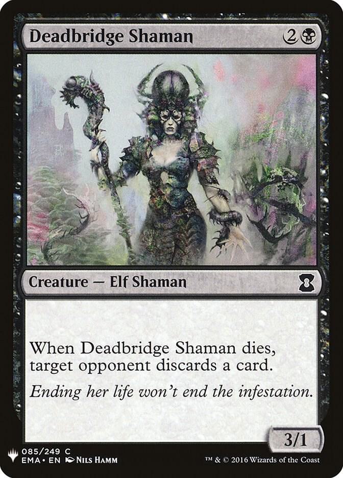 Deadbridge Shaman 85 (The List Reprints)  | Good Games Adelaide SA