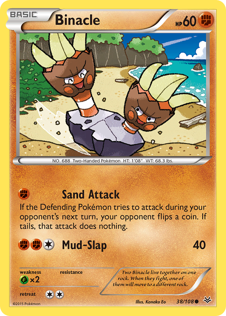 Binacle (38/108) [XY: Roaring Skies] | Good Games Adelaide SA