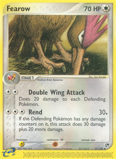 Fearow (37/100) [EX: Sandstorm] | Good Games Adelaide SA