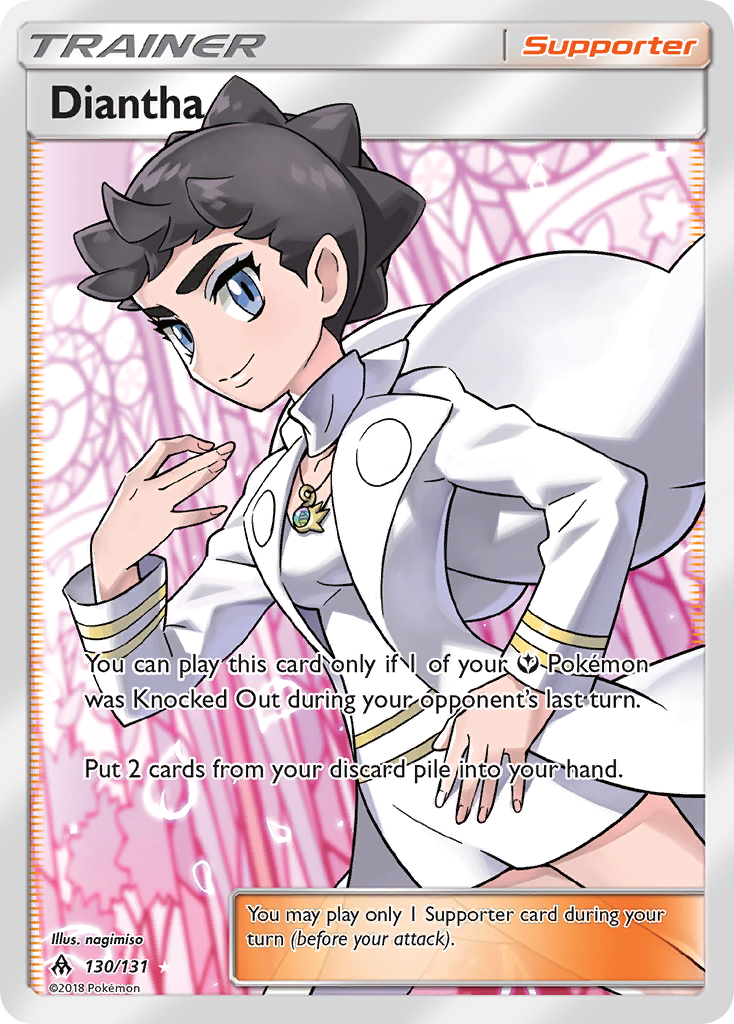 Diantha (130/131) [Sun & Moon: Forbidden Light] | Good Games Adelaide SA