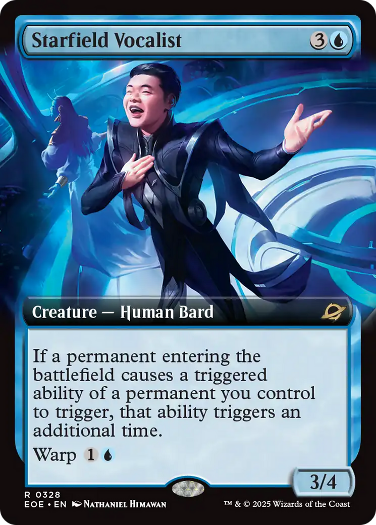 Starfield Vocalist (Extended Art) [Edge of Eternities] | Good Games Adelaide SA