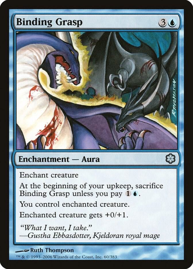 Binding Grasp 60 (Coldsnap Theme Deck Reprints)  | Good Games Adelaide SA