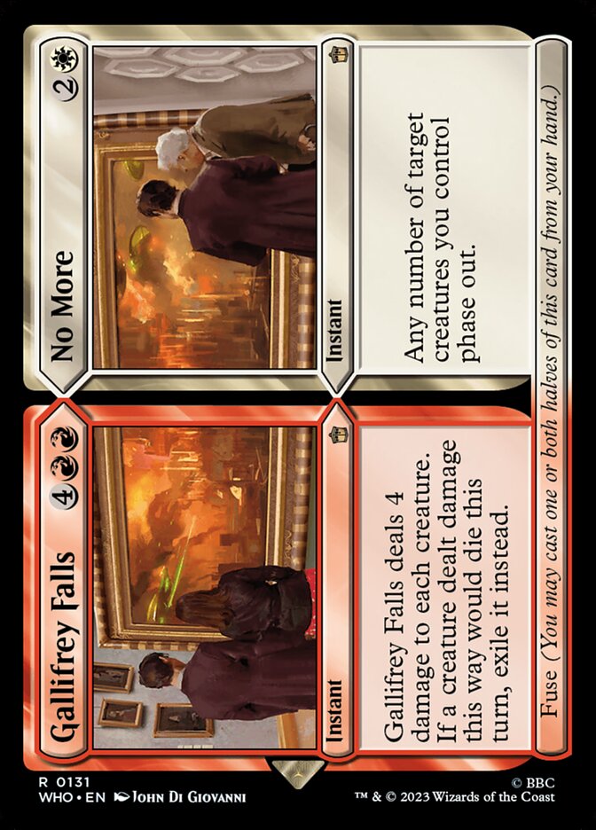 Gallifrey Falls // No More 131 (Universes Beyond: Doctor Who)  - Foil | Good Games Adelaide SA