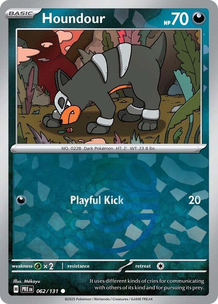 Houndour 062/131 (SV: Prismatic Evolutions)  - Holofoil | Good Games Adelaide SA