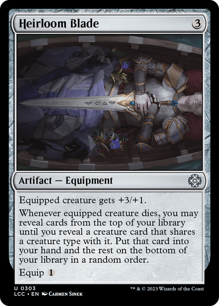 Heirloom Blade [The Lost Caverns of Ixalan Commander] | Good Games Adelaide SA