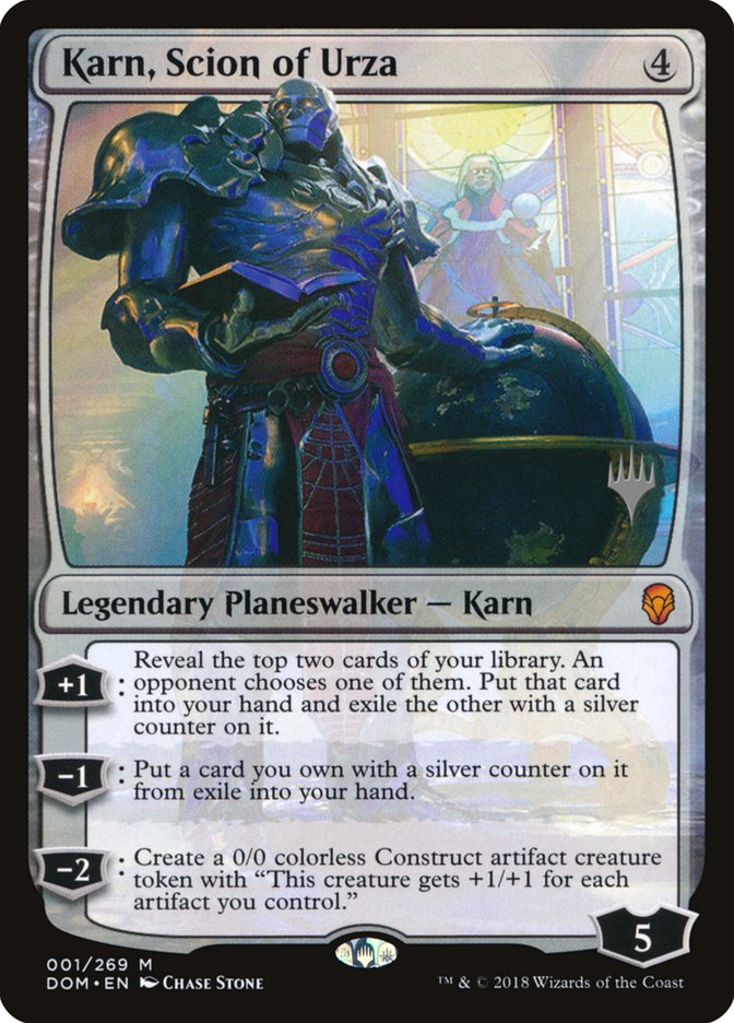 Karn, Scion of Urza [Dominaria Promos] | Good Games Adelaide SA