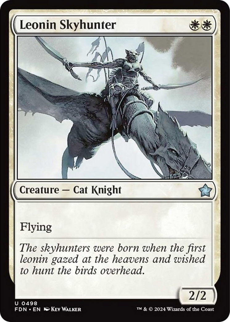 Leonin Skyhunter [Foundations] | Good Games Adelaide SA