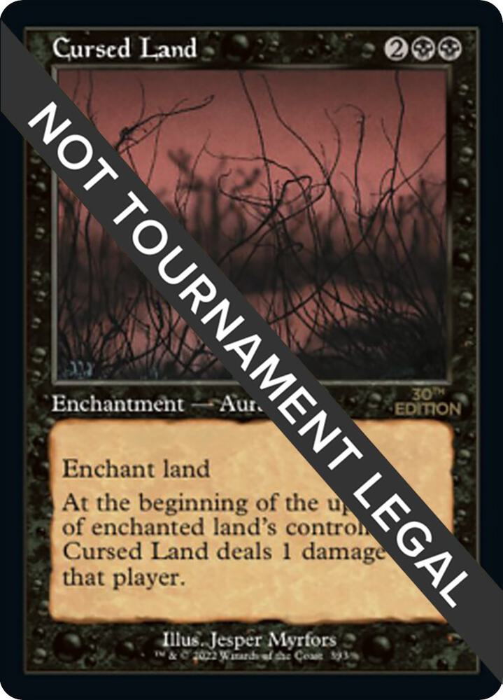 Cursed Land Retro Frame 393 (30th Anniversary Edition)  | Good Games Adelaide SA